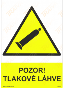 Pozor! Tlakové láhve...